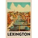 thumbnail image 3 of Retro Mid-Century City Bus Vacation Travel Landscape Poster London Paris Tokyo Chicago Canvas Painting Wall Art Room Home Decor, 3 of 5