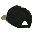 thumbnail image 3 of Desert American Flag Patched Two Tone High Cap - Khaki Black OSFM, 3 of 5