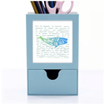 thumbnail image 1 of King Whale Sea Animal Art Deco Fashion Desk Supplies Organizer Pen Holder Card, 1 of 3