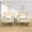 Gold, variant on VECELO 2-Piece Twin Size Metal Platform Bed Frame Mattress Foundation with Arched Design Headboard and Footboard, No Box Spring Needed, Easy Assembly, White