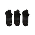 thumbnail image 3 of Hanes Absolute Active Men’s Cushioned Heel Shield Socks, Shoe Sizes 6-12, 3-Pairs Black, 3 of 3