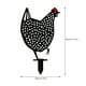 thumbnail image 1 of Gallo de hierro decorativo para jardín, estilo metálico moderno – Ideal para dar vida a tu espacio exterior. Diseño único y duradero, resistente a la intemperie. Fácil instalación en cualquier área, 1 of 3