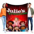 thumbnail image 1 of Julie y el Greenroom anti-pilling, suave, ligera, esponjosa y acogedora de lujo para hogar y cocina – Perfecta para niños y adultos, 100 x 150 cm, 1 of 6