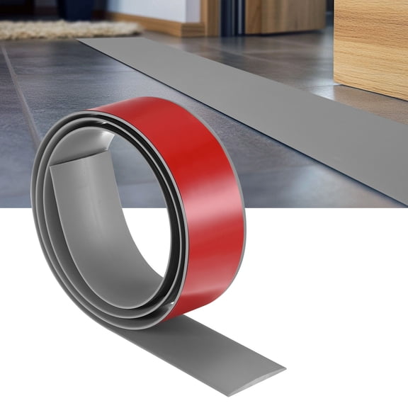 Floor Transition Strip Self Adhesive, 3.28FTx1.58Inch(1mx4cm) Flooring Transition Strip [Grey]