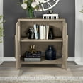 thumbnail image 3 of Evelyn&Zoe Holbrook 28" Wide Rectangular Accent Cabinet, Antiqued Gray Oak, 3 of 9