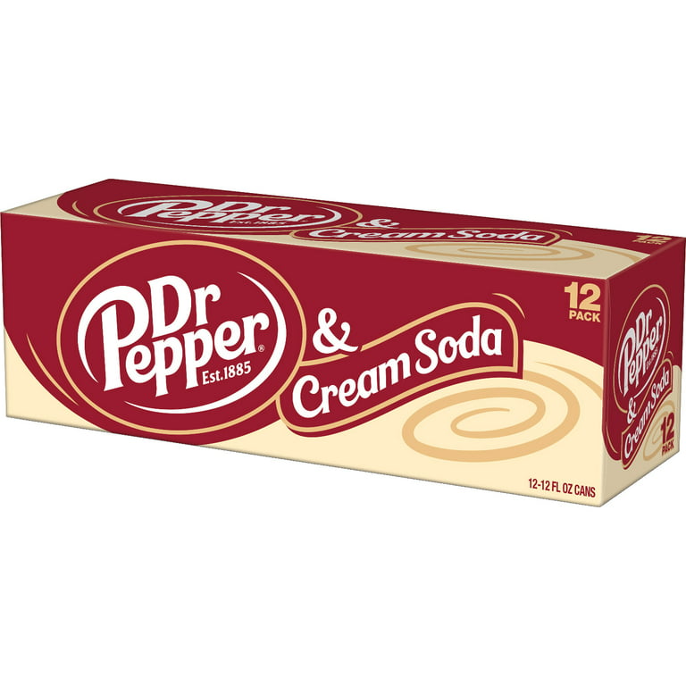 Dr Pepper Cream Soda - 12pk/12 fl oz Cans