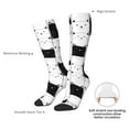 thumbnail image 4 of Naloa Doodle Cute Cat Thigh High Socks Extra Long Stretchy Sock Women Over Knee High Opaque Stocking Daily Wear, 4 of 6