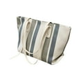 thumbnail image 2 of 2025 New Clearance Ladies Shoulder Bag Handbag Tote Vertical Stripe Casual Fashion Tote Outdoor Bag Canvas Bag, 2 of 6