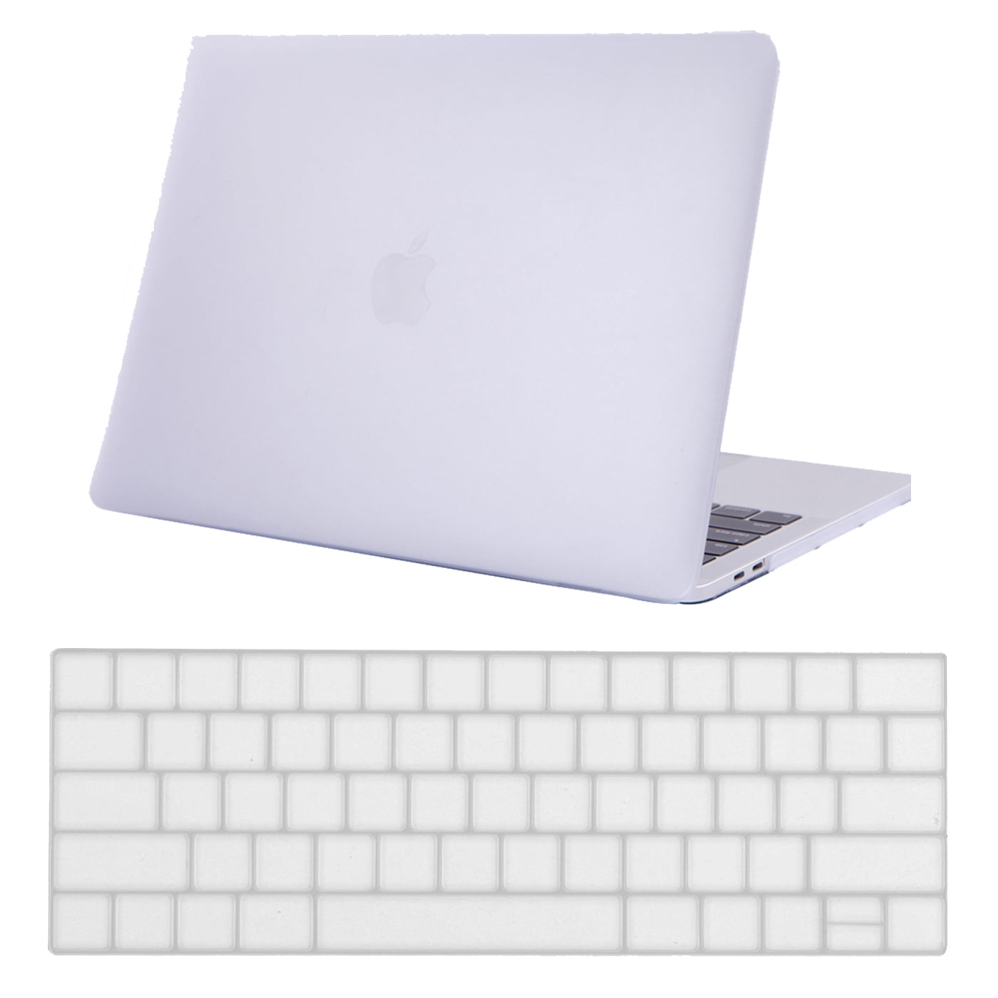 White Marble Frosted Matte Hard Case Skin for Apple Macbook 13 A1706 A1708 A1989 