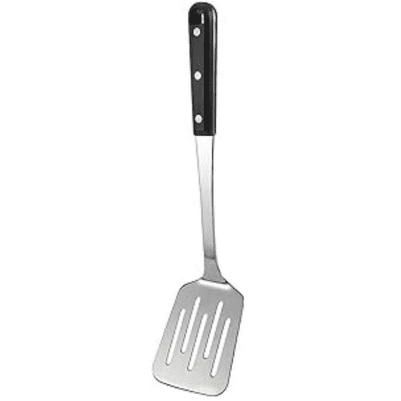 Stainless Steel Cooking Slotted Turner/Spatula Heat-Resistant Handles Heavy Duty Metal Kitchen Spatulas For Cooking & Serving