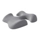 thumbnail image 4 of Almohada de boca abajo, almohada para dormir, funda extraíble, espuma viscoelástica versátil, almohadilla de apoyo para salón de belleza en Gris claro y pecho, 4 of 8