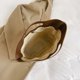 thumbnail image 2 of Bolsos Bolsos Bolsas De Playa Transpirable Happy Letter Bucket Bag Woven Holiday Party (Marrón), 2 of 8