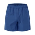 thumbnail image 4 of Kcolen Running Shorts for Men Stretch Men's Summer Casual Shorts for Fitness and Leisure with Pockets Solid Color Beach Sports Pants Drawstring Casual Work Short, 4 of 5