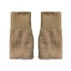 thumbnail image 1 of Guantes de invierno de felpa suave para mujer, de medio dedo, de forro polar sin dedos, cálidos y cómodos para ir al trabajo y estudiar, de poliéster, talla 14 x 8 cm., 1 of 5