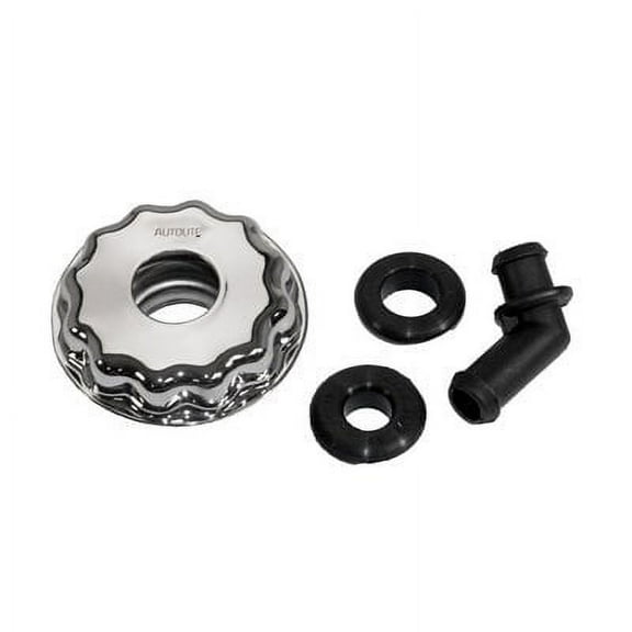 Scott Drake D1AZ-6766-C 1970-1973 Oil Cap With PCV Elbow Chrome