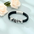thumbnail image 4 of Cremation Jewelry Anchor Urn Bracelet for Ashes for Women Men Memorial Keepsake Human Cuff Ases Bracelet, 4 of 6