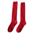 thumbnail image 4 of Dyfzdhu Winter Women Stockings Solid Color Casual Soft Thick Thermal Socks Calf Socks Christmas Gifts, 4 of 4