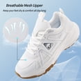 thumbnail image 4 of Ecetana Walking Shoes for Women Comfortable Breathable Non Slip Sneakers Casual Slip On Tennis Shoe, 4 of 7