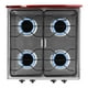 thumbnail image 4 of Estufa Parrilla de Gas de Gabinete Garell 4 quemadores 20 pulgadas Acero Inoxidable PG4Q-IT, 4 of 8