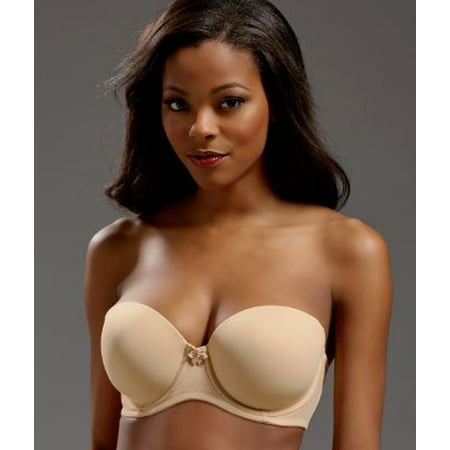 

Women s Pour Moi 7715 St. Tropez Underwire Strapless Bra (Oyster 34FF)