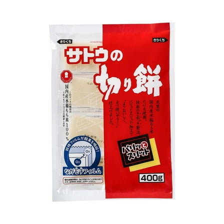 Sato Cut Mochi Japanese Rice Cake 400g