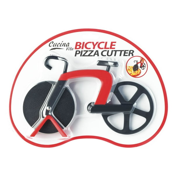 Rada Cutlery Pizza Cutter 3 Inch Stainless Steel Wheel With Black Stainless Steel Resin Handle Walmart Com Walmart Com