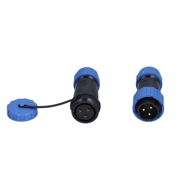Aviation Plug, Pure Copper Gold Plated Welding Free Installation Cable Connectors  For Instruments For Communication Equipment For Computers 2 Core,3 Core,4 Core,5 Core