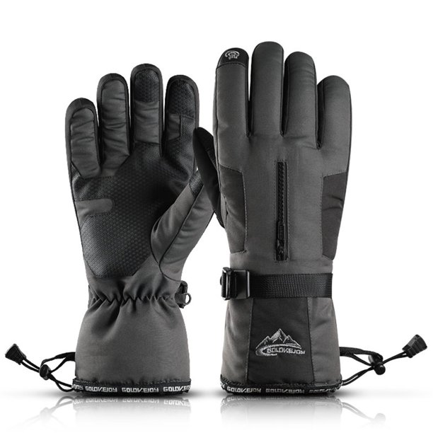 Eigraketly Guantes de invierno Dulce regalo Resiliencia Mitones para exteriores Suministros de ciclismo ajustables Equipo deportivo Ropa de ciclismo Ciclismo Gris oscuro/XL Eigraketly OD025879-13