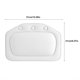 thumbnail image 5 of Almohadas para bañeras, almohadas tapizadas de espuma suave para spa, reposacabezas de bañera de PVC, almohadas para la cabeza, el cuello y la espalda, accesorios de baño para uso doméstico Xemadio 2034878-1, 5 of 9