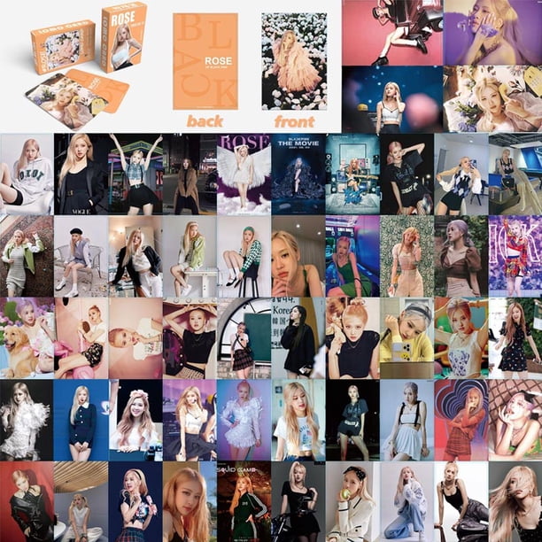 blackpink photocard 55pcs/set Lomo Cards Summer Diary Photocards Lisa Jisoo Rose Jennie Born blackpink album lomo card blackpink official photocard BWRK