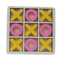 thumbnail image 3 of Juego de mesa Toe Xoxo Juego de mesa de ajedrez Juego familiar Ceros y cruces Mesa divertida amarillo rosa, 3 of 9