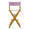 thumbnail image 6 of "30" Director's Chair Honey Oak Frame-Pink Canvas", 6 of 8