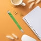 thumbnail image 5 of Bolígrafo telescópico portátil de metal negro | Tinta de secado rápido suave | Diseño compacto retráctil | Empuñadura ergonómica | Bolígrafo de oficina duradero | Acabado mate clásico | 2ml, 5 of 6