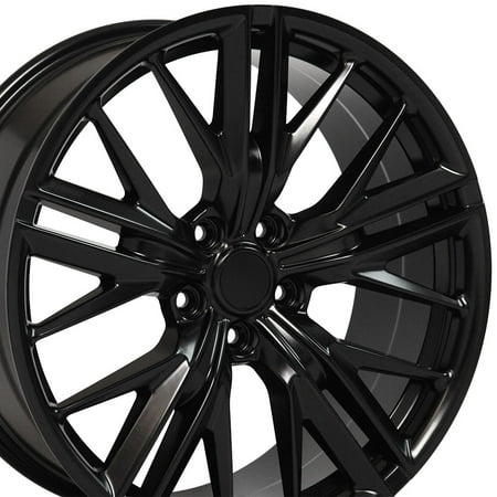 OE Wheels 20 Inch ZL1 Style | Fits Chevy Camaro CV25 Satin Black 20x9.5 Rim - REAR