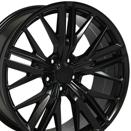 OE Wheels 20 Inch ZL1 Style | Fits Chevy Camaro CV25 Satin Black 20x9.5 Rim - REAR ONLY