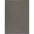 thumbnail image 2 of Nourison Horizon Indoor/Outdoor 6' x 9' Charcoal Modern Rug, 2 of 11