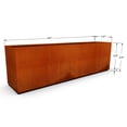 thumbnail image 6 of PLANTERCRAFT Corten Steel metal planter box, Rectangular sizes, Modern garden steel planters For Commercial And Residential Outdoor Use., 6 of 6
