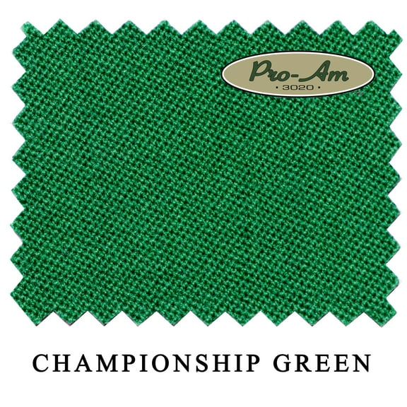 8' Championship Pro-Am Pool Billiard Table Cloth - Championship Green - Free Spots - AUTHORIZED DEALER