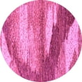 thumbnail image 1 of Ahgly Company Indoor Round Abstract Purple Modern Area Rugs, 3' Round, 1 of 4
