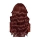 thumbnail image 2 of Peluca Fiudx Mujer Vino Rojo Largo y Rizado 26/28In, 2 of 6