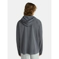 thumbnail image 3 of No Boundaries Men's & Big Men's Cotton Long Sleeve Jersey Tee Shirt Hoodie, Sizes XS-5XL, 3 of 5