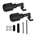 thumbnail image 2 of Aluminum Frame Crash Sliders Protection Black Fit For Kawasaki Ninja Z400 18-21, 2 of 5