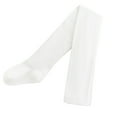 thumbnail image 2 of Spazoro Kids Girls Pantyhose, Warm Cotton Solid Color Winter Tights Elastic Button Socks and Pants for Child Girls White Size 10T, 2 of 3