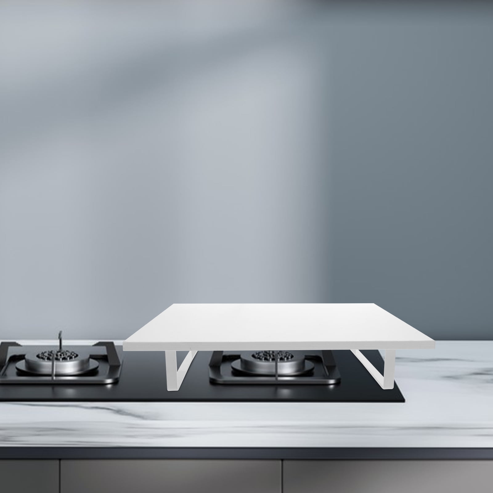 TABLETREANDS Kitchen Stove Protector Rectangular Flame Isolation 1Set 15.7x11.8x3.3in
