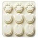 thumbnail image 1 of Xihbxyly Molde para Muffins, Silicona de Grado Alimenticio, Forma de Media Luna Rosa y Azul, Apto para Horno, Microondas y Congelador, Herramienta Versátil para Hornear, Uso Doméstico En La Cocina, J, 1 of 2