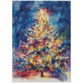 thumbnail image 2 of Addison Rugs Chantille Indoor/Outdoor Transitional Holiday Christmas Tree Navy Machine Washable Rectangle Rug, 10' x 14', 2 of 7