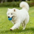 thumbnail image 4 of Juguete interactivo de goma para alimentar a perros, comedero lento y duradero, dispensador de golosinas para cachorros y perros grandes, para interior y exterior, juego para limar los dientes, 4 of 5
