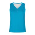 thumbnail image 4 of Posijego Women's Ribbed Tank Tops Button Sleeveless Shirts Summer Casual Going out Tank Tee Womens Clothes, 4 of 5