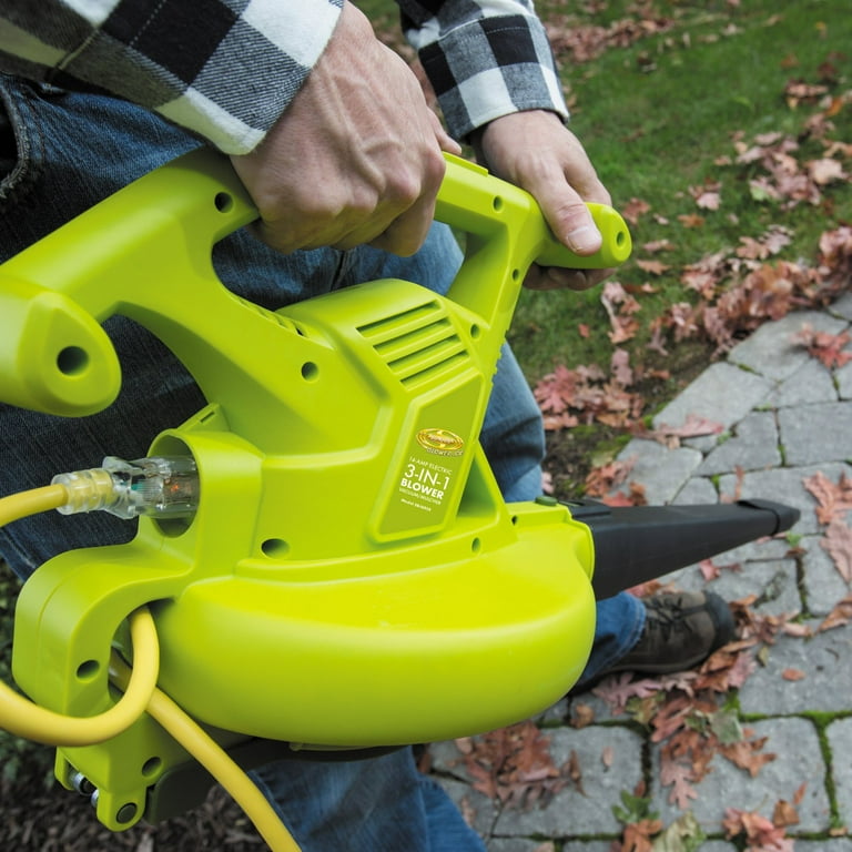 Vacpack 3-in-1 Electric Leaf Blower/Vacuum/Mulcher, 250-MPH