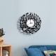 thumbnail image 3 of Reloj de pared decorativo musulmán para Ramadán, reloj acrílico con números arábigos islámicos negro 2, 3 of 8
